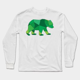 Wildlife green bear Long Sleeve T-Shirt